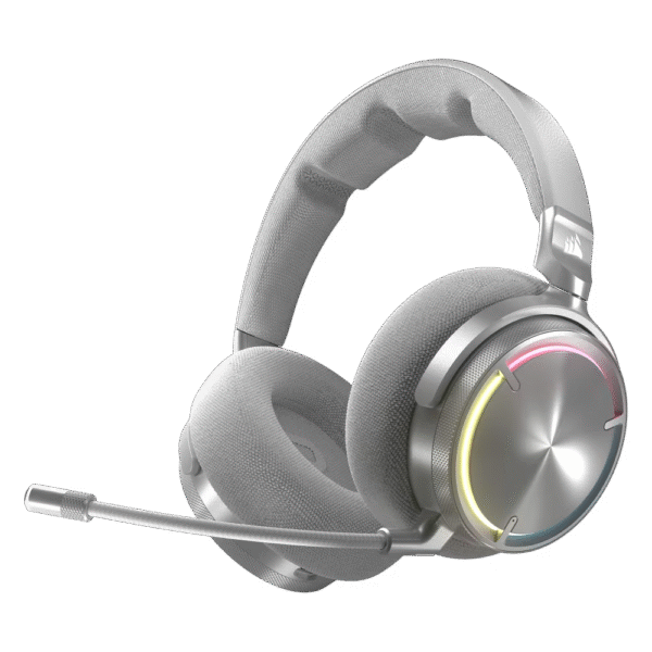 Auricular CORSAIR Virtuoso MAX Wireless Carbon Silver
