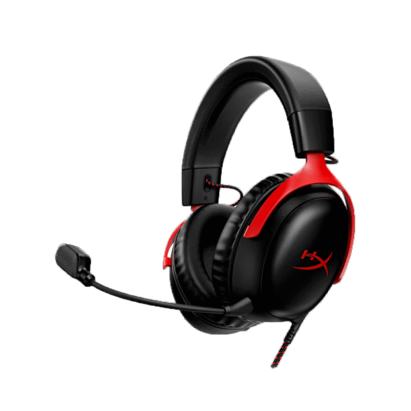 Auricular Gamer HyperX Cloud III Negro-Rojo USB 727A9AA