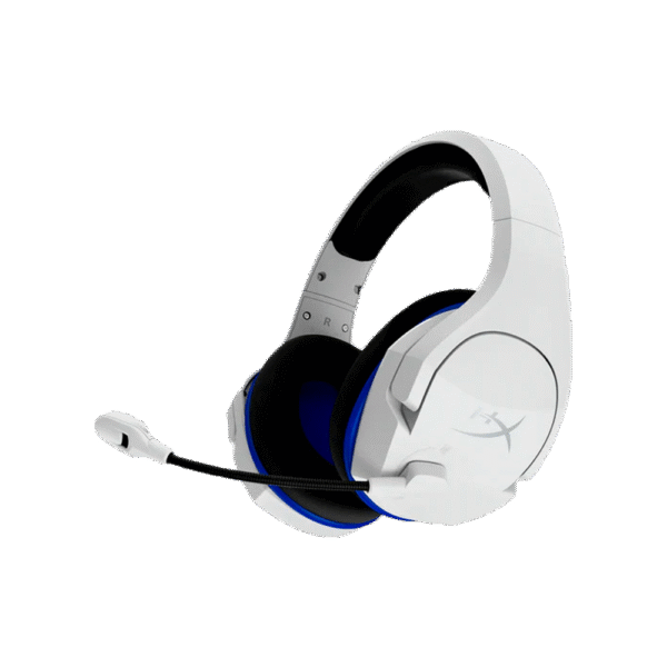 Auricular Gamer HyperX Stinger Core HHSS1C-KB-WT/G Wireless Blanco-Azul PS4-PS5-PC 4P5J1AA