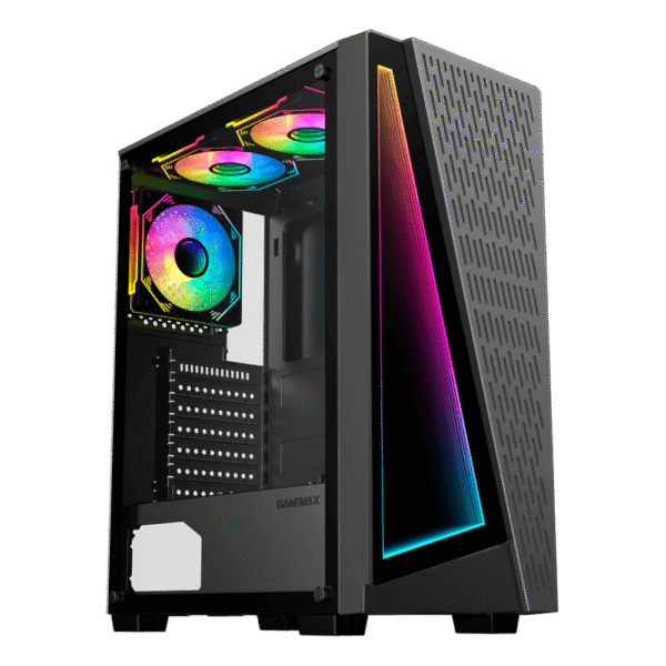 Gabinete GAMEMAX Prism 3 Fan ARGB ATX