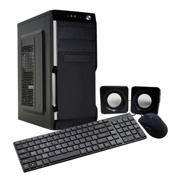 Gabinete 2801 Kit T+M+P con fuente 600W CROMAX