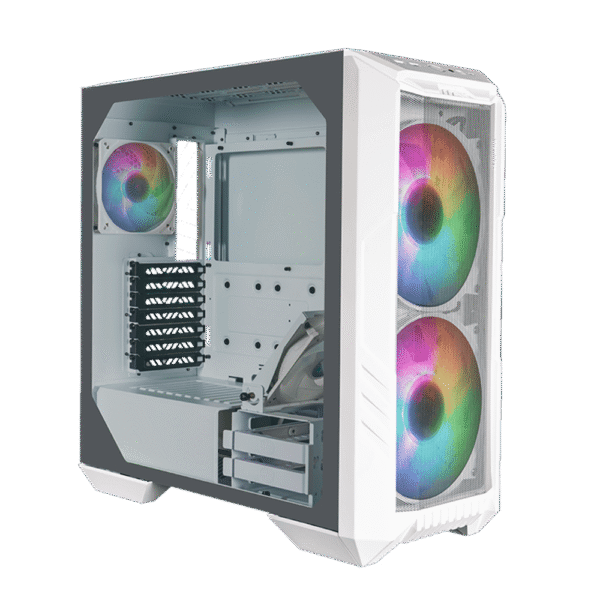 Gabinete COOLER MASTER Haf 500 White