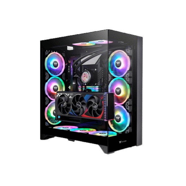 Gabinete THERMALTAKE CTE E660 MX Mid Tower TG x2 Black