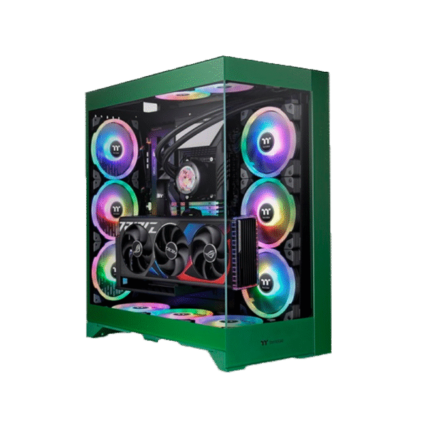 Gabinete THERMALTAKE CTE E660 MX Mid Tower TG x2 Racing Green