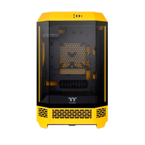 Gabinete THERMALTAKE The Tower 300 Mid-Tower TG x3 Fan x2 Bumblebee