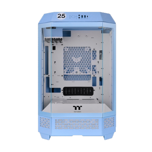 Gabinete THERMALTAKE The Tower 300 Mid-Tower TG x3 Fan x2 Hydrangea Blue