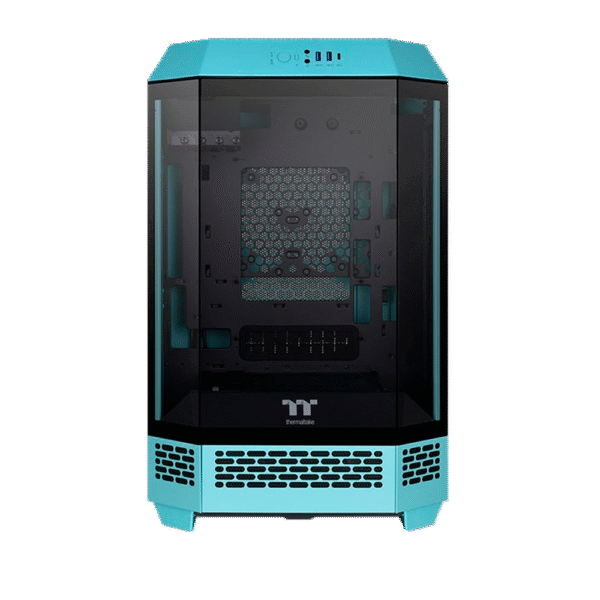 Gabinete THERMALTAKE The Tower 300 Mid-Tower TG x3 Fan x2 Turquoise