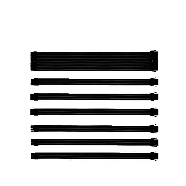 KIT Cables COOLER MASTER Mallados Negro