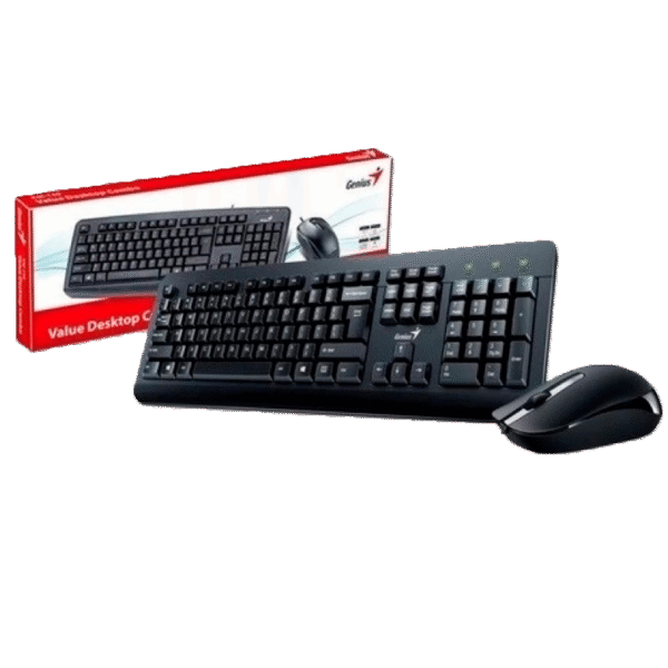 KIT GENIUS Teclado + Mouse KM-170 Black