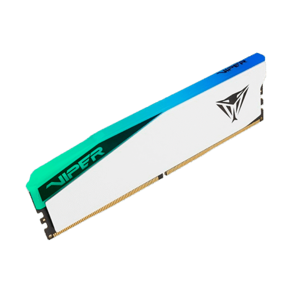 Memoria DDR5 PATRIOT VIPER ELITE 5 32GB 6000 MHZ RGB CL42 WHITE SINGLE AMD Expo / INTEL XMP PE000940
