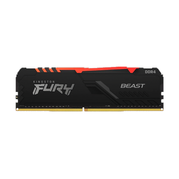 Memoria RAM DDR4 KINGSTON 8GB 3600 MHZ CL17 FURY BEAST RGB