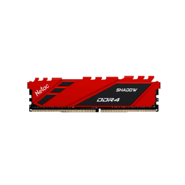 Memoria RAM DDR4 NETAC 8GB 3200 MHz SHADOW 3200 C16 RED
