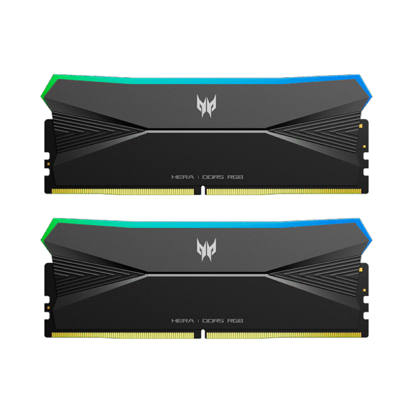 Memoria RAM DDR5 ACER PREDATOR 32GB 2X16GB 7200 MHz Hera RGB Black CL34  AMD Expo / INTEL XMP