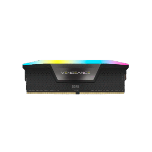 Memoria RAM DDR5 Corsair 16Gb 5600 MHz Vengeance RGB Black CL40 INTEL XMP