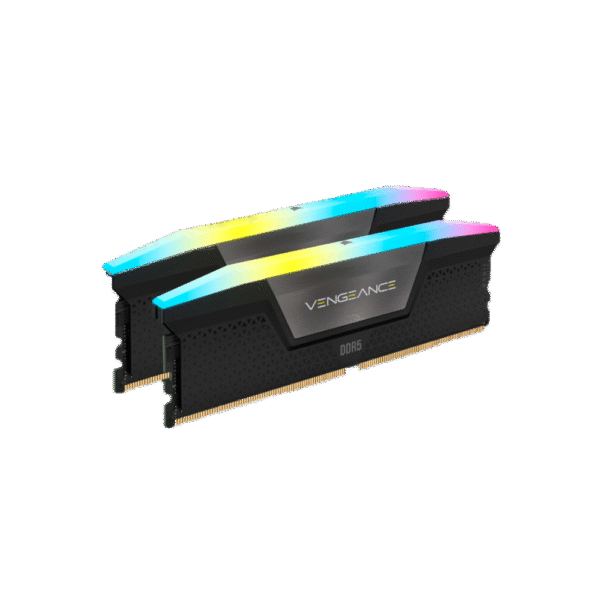 Memoria RAM DDR5 Corsair 32Gb (2x16Gb) 6000 MHz Vengeance RGB Black CL30 INTEL XMP