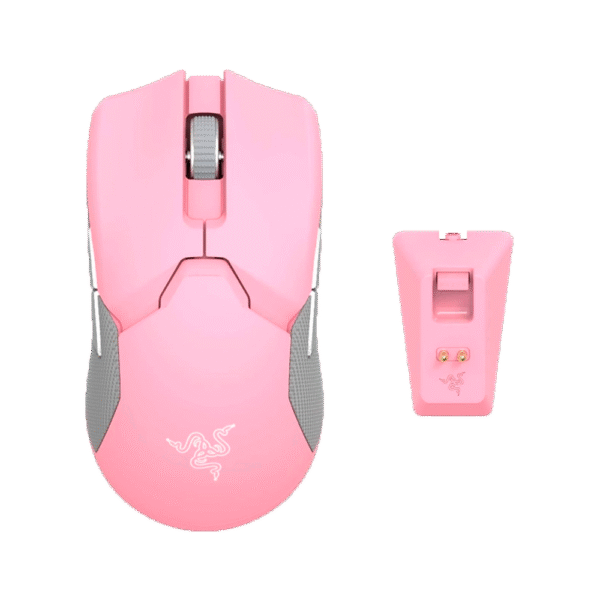 Mouse Gamer RAZER Viper Ultimate Wireless Charging Dock Quartz