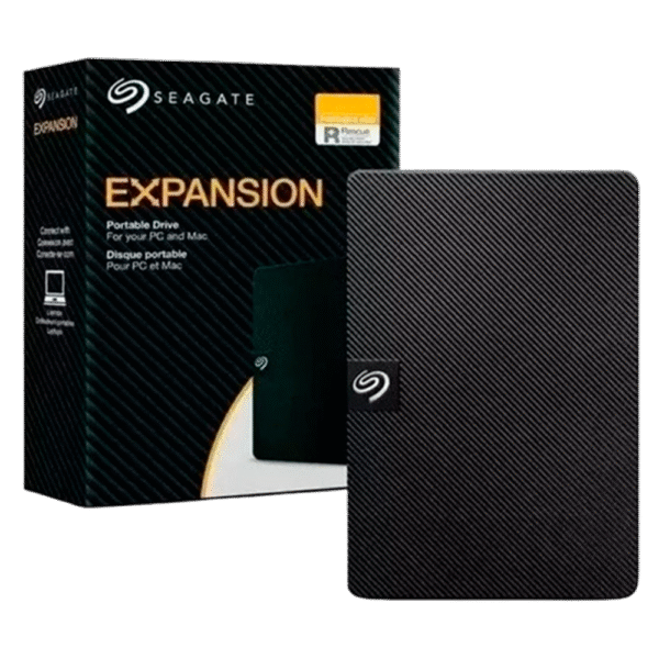 Disco Externo HDD SEAGATE 1TB USB 3.0 Expansion Black