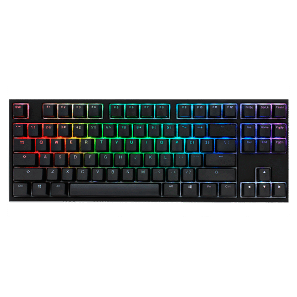 TECLADO MECANICO DUCKY ONE 3 DAYBREAK Red Sw /ES/ Aura Black RGB