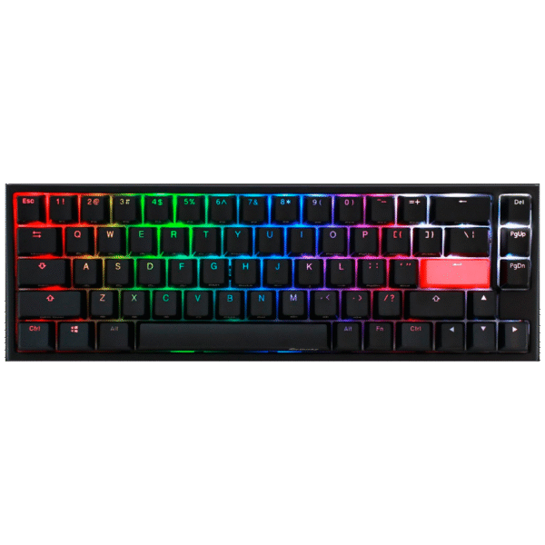 TECLADO GAMER DUCKY ONE 2 SF RGB KAILH JADE SWITCH DOUBLE SHOT PBT MECANICO