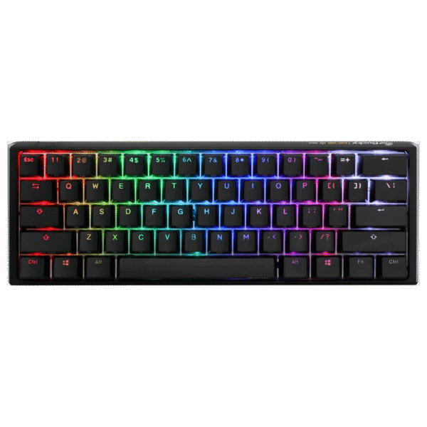 TECLADO MECANICO DUCKY ONE 3 MINI - HOTSWAP - CHERRY MX RED - RGB