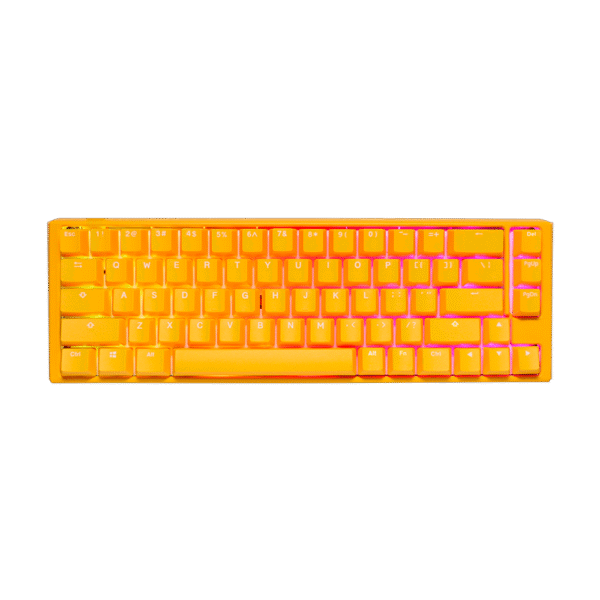 TECLADO MECANICO DUCKY ONE 3 SF Yellow SF Gaming Tastatur, RGB LED - MX-Silent-Red (US)