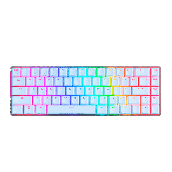 Teclado Gaming ASUS ROG M602 Falchion ACE NXRD White