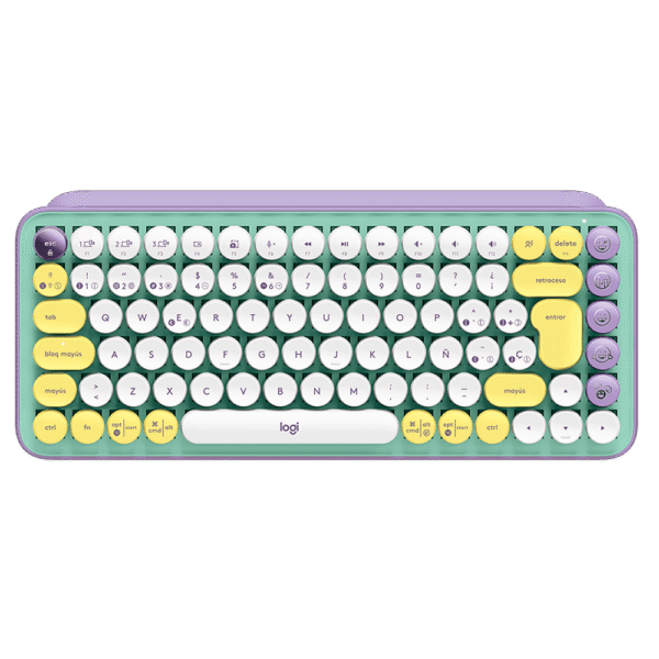 Teclado LOGITECH Pop Keys Mecanico Fresh Vibes