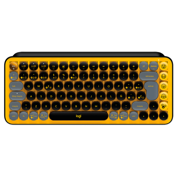 Teclado LOGITECH Pop Keys Mecanico Yellow