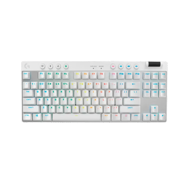 Teclado LOGITECH Pro X TKL White Lightspeed