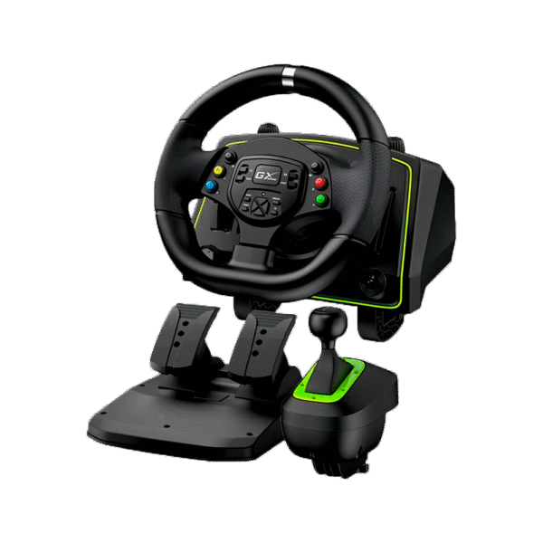 Volante y Pedalera GENIUS SpeedMaster X2