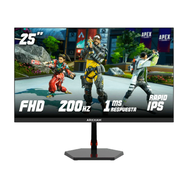 Monitor Gamer ARKHAM 24.5" 200Hz FHD (1920x1080) 1MS Fast IPS