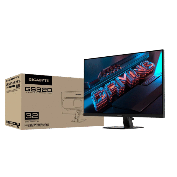 MONITOR GAMER 32" GIGABYTE GS32Q IPS QHD 165HZ / 170HZ OC HDMI DP