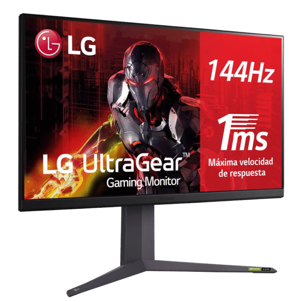 MONITOR LG 32 ULTRAGEAR 32GR93U PIVOT PANTALLA 4K 144 Hz