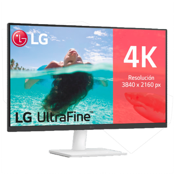 MONITOR LG 27" 27US500-W IPS 4K UHD 60Hz