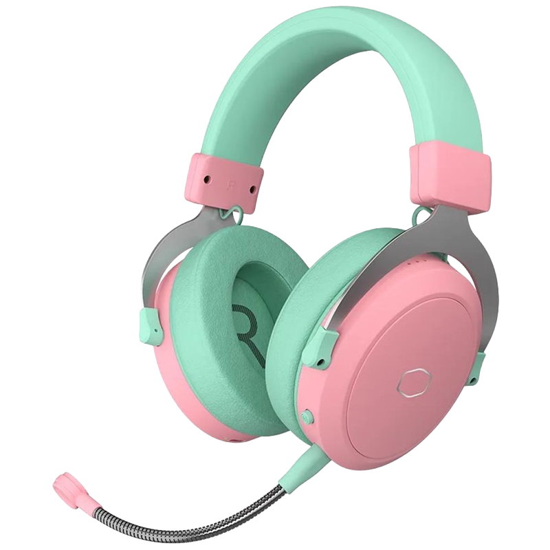 AURICULAR COOLER MASTER CH351 WIRELESS BT 5.4 2.4GHZ USB-C 3.5MM MACARON