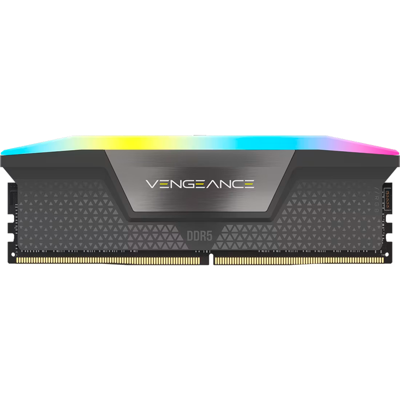 MEMORIA RAM DDR5 CORSAIR 16GB 6000MHZ VENGEANCE RGB AMD EXPO / INTEL XMP CL36