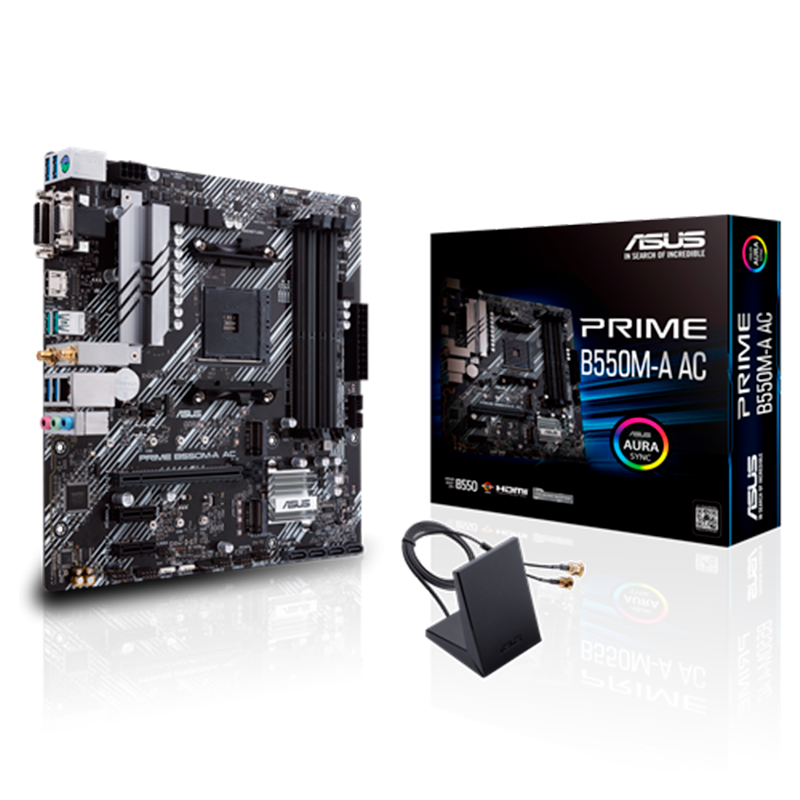 MOTHER ASUS PRIME B550M-A AC - AM4