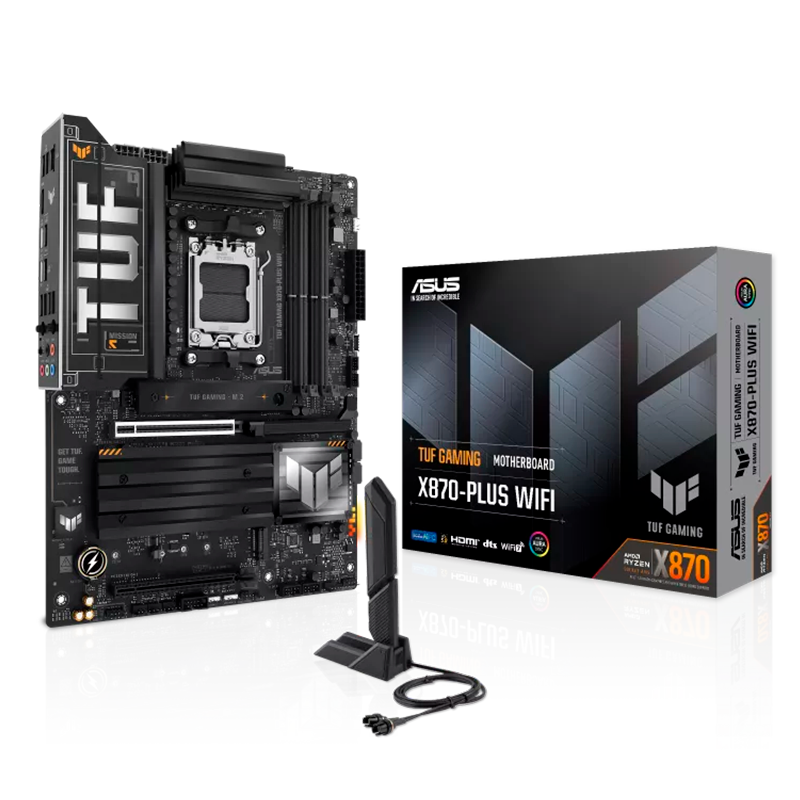 MOTHER ASUS TUF GAMING X870-PLUS WIFI DDR5 - AM5