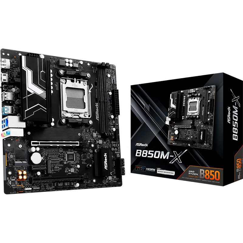 MOTHER ASROCK B850M-X DDR5 - AM5