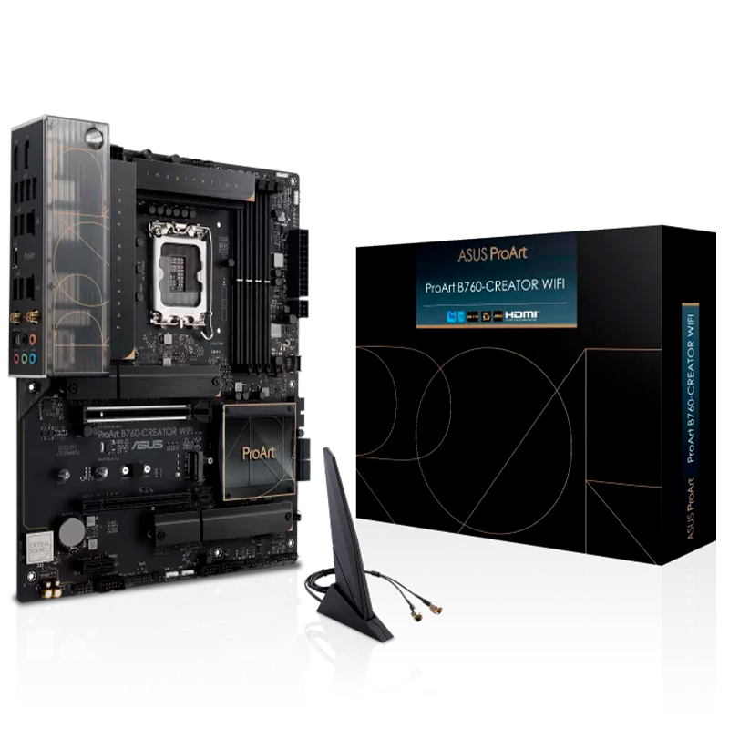 MOTHER ASUS PRO ART B760 CREATOR WIFI DDR5 - LGA1700