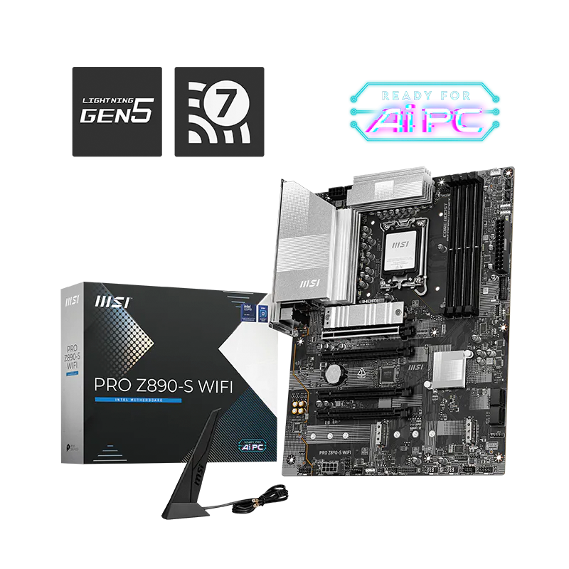 MOTHER MSI PRO Z890-S WIFI DDR5 - LGA1851