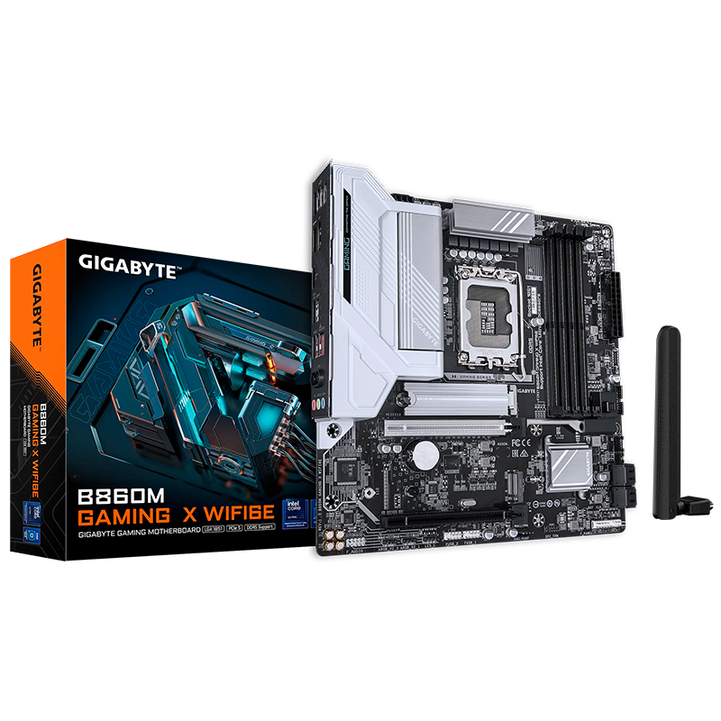 MOTHER GIGABYTE B860M GAMING X WIFI 6 DDR5 - LGA1851