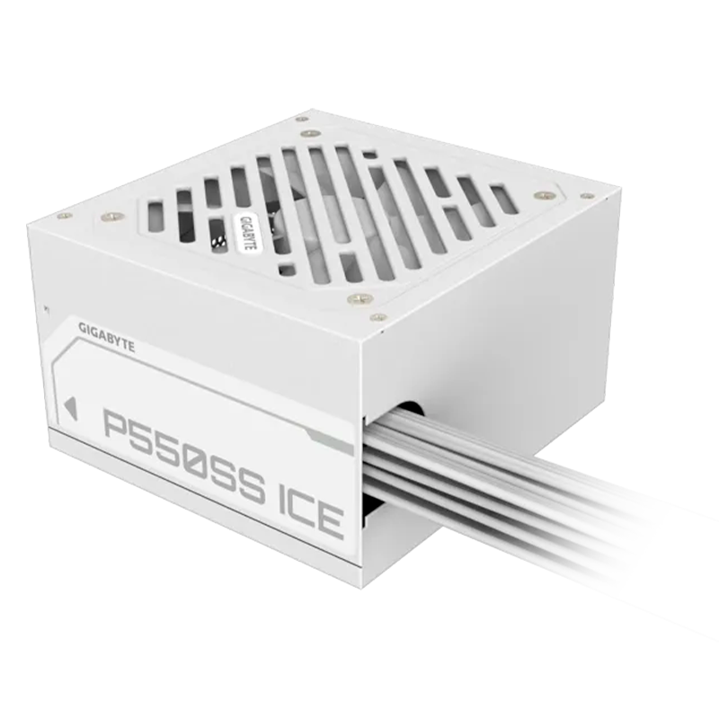 FUENTE GIGABYTE 550W 80 PLUS SILVER WHITE ATX 3.1