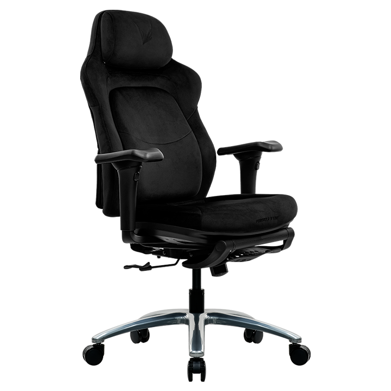 SILLA GAMER FORMULA V VLUX 1 PLUS PAWTEX BLACK