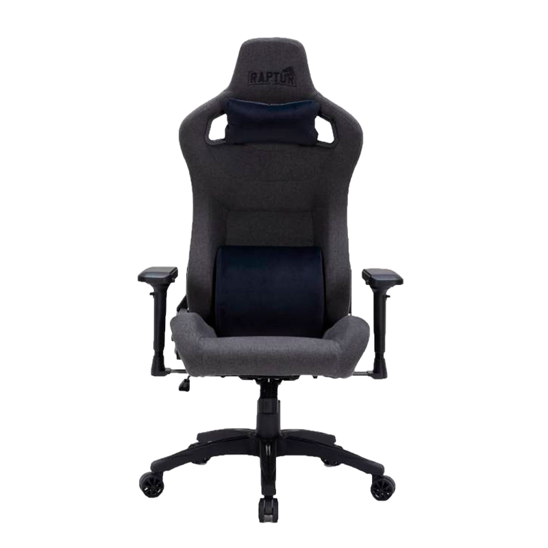 SILLA GAMER RAPTOR THRONE R20 TELA NEGRA