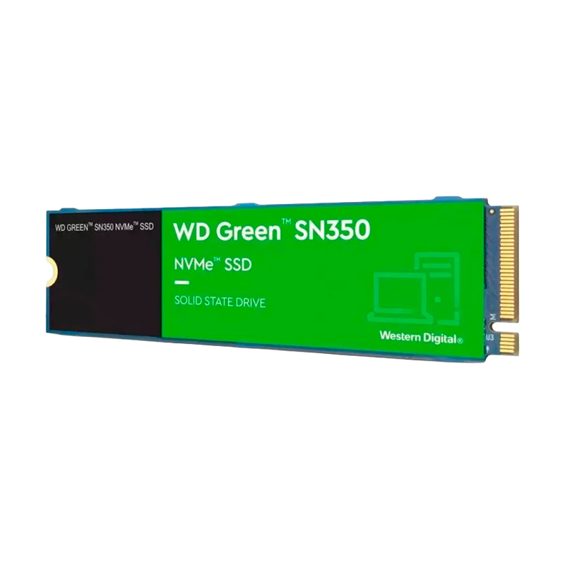 DISCO SSD M.2 WESTERN DIGITAL 1TB GREEN SN350 NVME GEN3