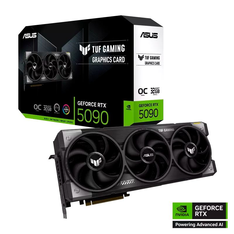 PLACA DE VIDEO ASUS TUF GEFORCE RTX 5090 GAMING OC 32GB