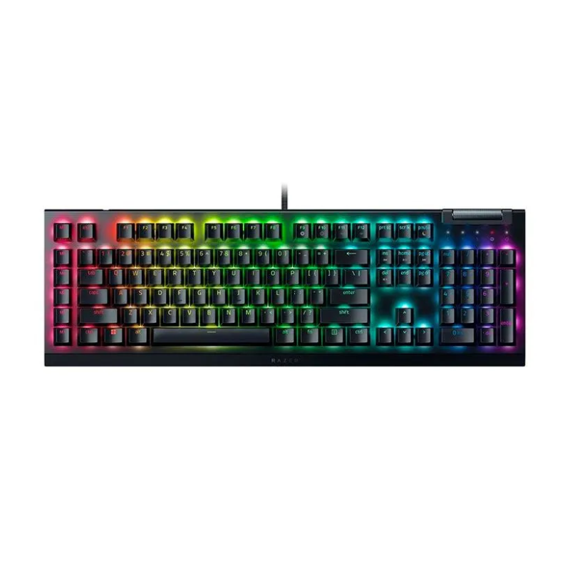 TECLADO RAZER BLACKWIDOW V4 X MECANICO GREEN SWITCH US LAYOUT